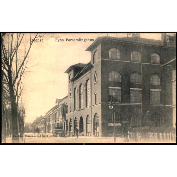 Odense - Fyens Forsamlingshus - Flensborg Margasinet ved Knud M�ller u/n - Ubrugt