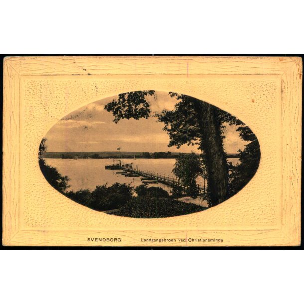 Svendborg - Landgangsbroen ved Christiansminde - V. Mller 56 - Brugt