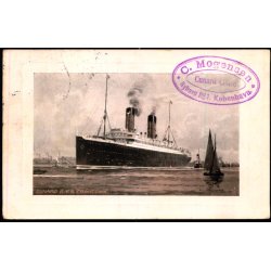 CUNARD - R.M.S. FRANCONIA" - u/n - Brugt