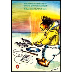 Selv p isen luner et brev - Grnlndsk Post 7/87 - Ubrugt