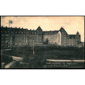 Aarhus - Skansepalais og Skansen - Papirhuset 6805  - Ubrugt