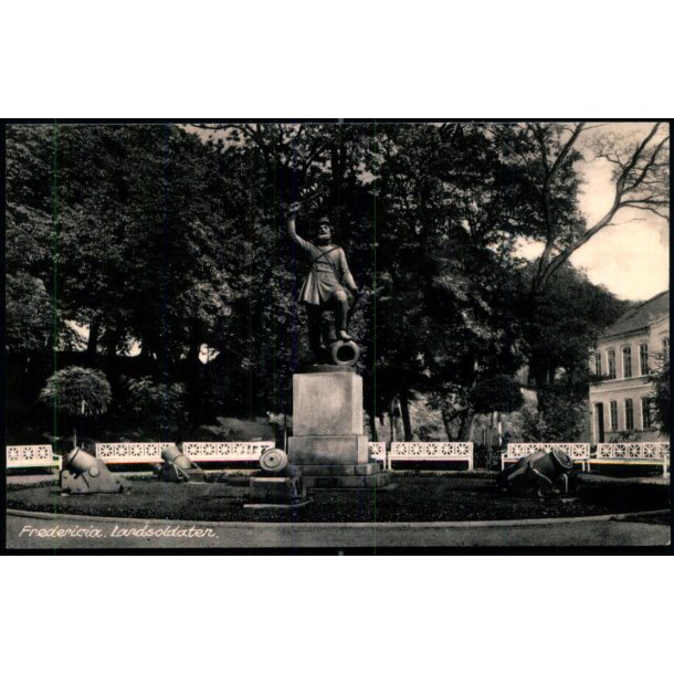 Fredericia - Landsoldaten - Baneg�rdskiosken  964 - Ubrugt
