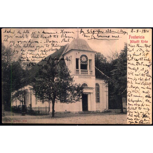 Fredericia - Mikaeli Kirke - C.St. 1714 - Brugt