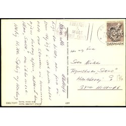 Ebeltoft - Hotel Hvide Hus - Elles Offset 609 - Brugt