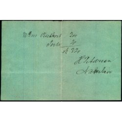 Postopkrvning 3 Kr 20 re - Kupon - 1896 