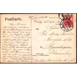 Fotokort - Fra Sofus til Alma Hansen - Kbenhavn - 1910 - Brugt