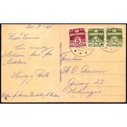 Mindepladen paa Krigergraven - Sj�llands Odde - S. Bay 80018 - Brugt