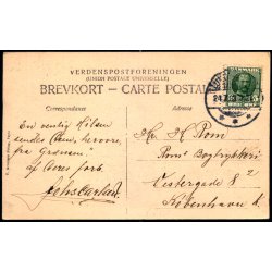 Vejen - Udsigt over Askov - V. Grunnets Forlag u/n - Brugt