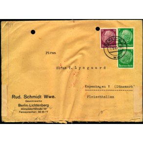 Censurbrev fra Tyskland  7 - 5 - 40 - Til Kbenhavn