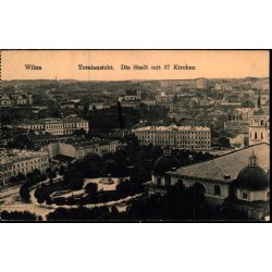 Feldpost - K.D. Feldpost  10 - 8  -17 - Til Apenrade - Billedside : Wilna