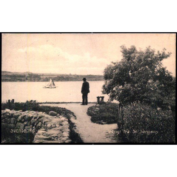 Svendborg - Udsigt Fra Sct. Jrgensbjerg - Stender 3706 - Brugt