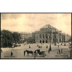 K�benhavn - Kgl. Theater - Kortforlaget "Danmark"