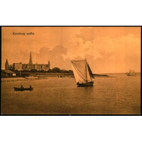 Kronborg sydfra - J.M. 167 - Ubrugt