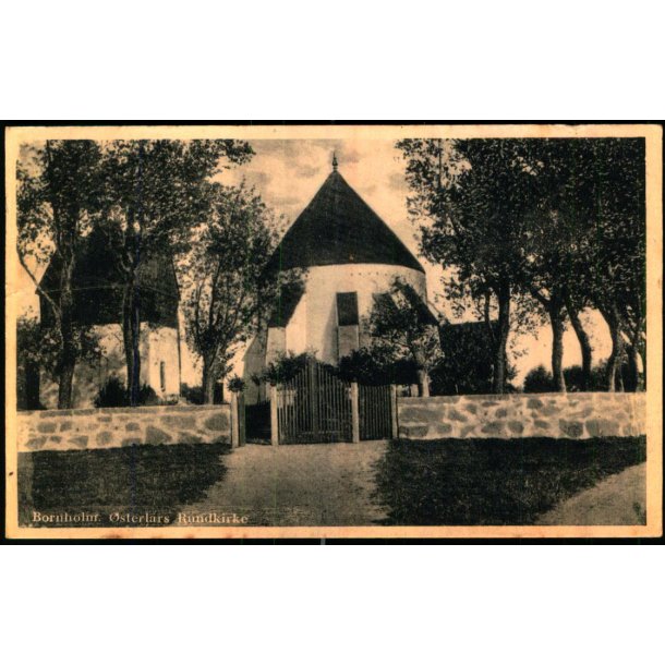 Bornholm - sterlars Rundkirke - Colbergs Bogh. 1195 - Brugt