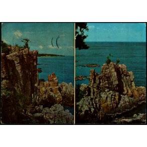 Bornholm - Helligdomsklipperne og Libertsklippen - R - Colbergs Bogh. 8420 - Brugt