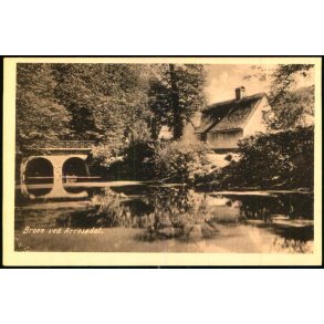 Broen ved Arres�dal - E. Ramlaus Bogh. u/n - Ubrugt