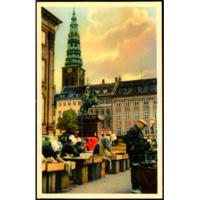 K�benhavn - Statue af  Biskop Absalon - Fiskekoner gl. Strand - Witt-M�ller 6700-14 - Ubrugt - Lim.