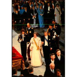 Dronning Beatrix i Nieuwe Kirke - spanjersberg 817 - Ubrugt