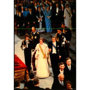 Dronning Beatrix i Nieuwe Kirke - spanjersberg 817 - Ubrugt