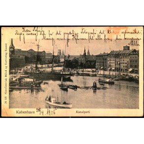 K�benhavn - Kanalparti  - Skandinavisk 135 - Brugt