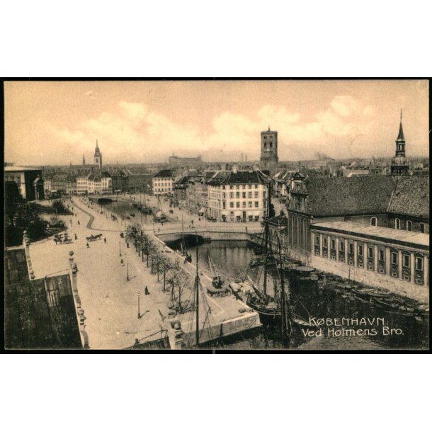 K�benhavn - Ved Holmens Bro - C. F. 87