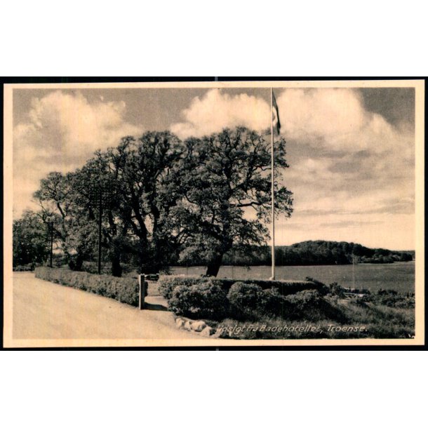 Udsigt fra Badehotellet - Troense - Rudolf Olsen 7010 - Ubrugt