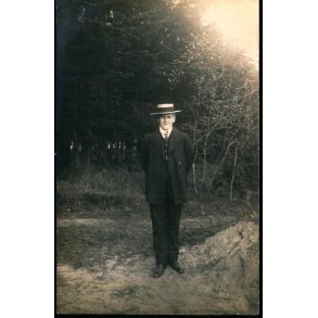 Fotokort Ukendt - Mand - Ubrugt