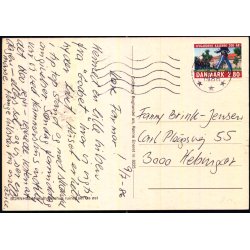 Bornholm - Hammershus Ruiner set fra st - Colbergs Bogh. 8225 - Brugt