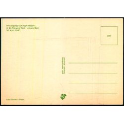 Dronning Beatrix i Nieuwe Kirke - spanjersberg 817 - Ubrugt