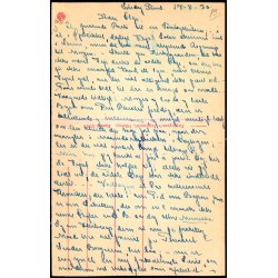 Ollerup - Udsigt fra Gymnastikh�jskolen -  Brydegaards Bogh. 63916 - Ubrugt