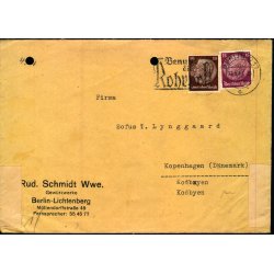 Censurbrev fra Tyskland  31 - 5 - 40 - Til Kbenhavn