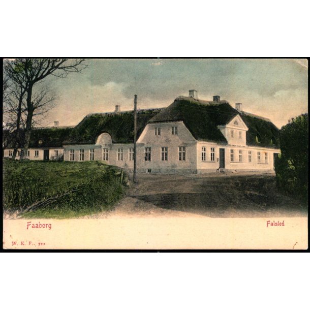 Faaborg - Falsled - W.K.F. 711 - Ubrugt