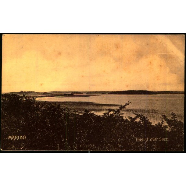 Maribo - Udsigt over S�en - P. Heckcher 151 - Brugt