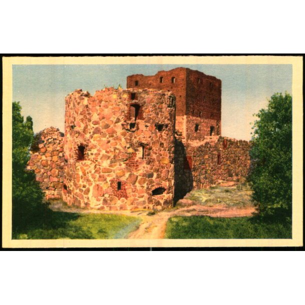 Bornholm - Hammershus Ruiner - Stender 619 - Ubrugt