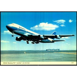 BOAC - Boeing 747 - Jumbo - 244 - Ubrugt