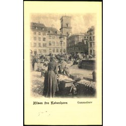 Hilsen fra K�benhavn - Gammeltorv - Genoptryk Kgl. Bibliotek 1973 - Brugt