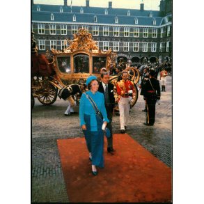 Dronning Beatrix - Prinsjesdag - Holland - spanjersberg 122 - Ubrugt