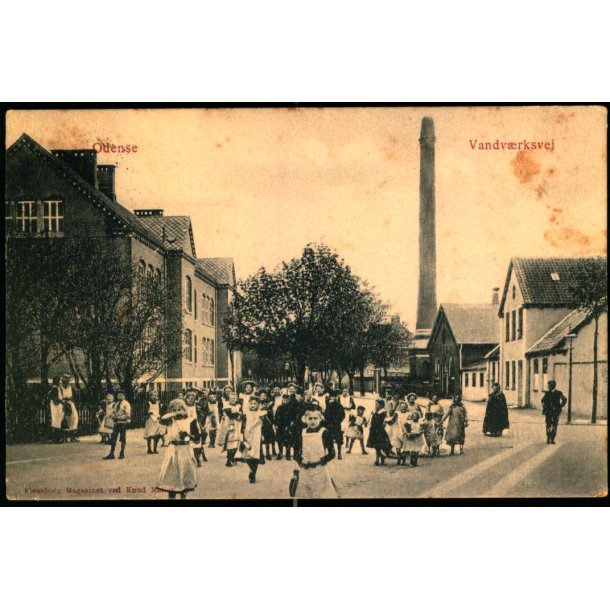 Odense - Vandv�rksvej - Flensborg Magasinet ved Knud M�ller u/n - Brugt