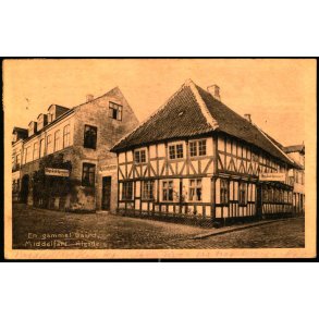 En gammel Gaard - Middelfart - Algade - Carl S. Ladehoffs Bogh. 12515 - Brugt