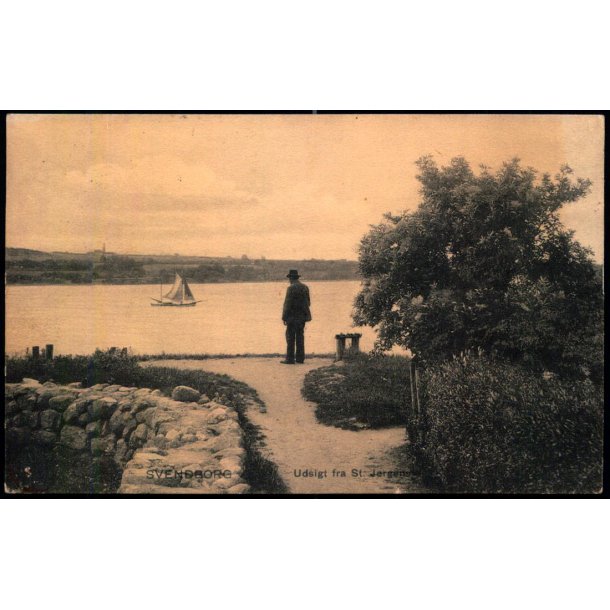 Svendborg - Udsigt Fra Sct. Jrgensbjerg - Stender 3706 - Brugt