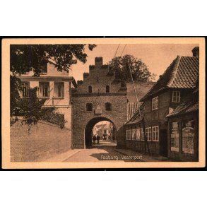 Faaborg - Vesterport - David I. Bagers Bogh.  56798 - Ubrugt