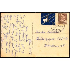 1952 p Postkort