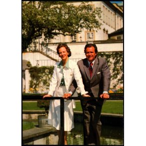 Dronning Margrethe og Prins Henrik - Stender 149 101 692 - Ubrugt