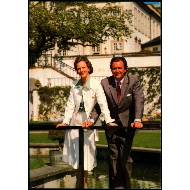 Dronning Margrethe og Prins Henrik - Stender 149 101 692 - Ubrugt