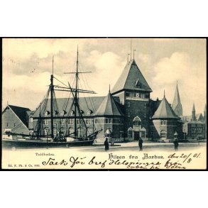 Hilsen fra Aarhus - Toldboden - Ed.F.Ph. & Co. 630 - Brugt