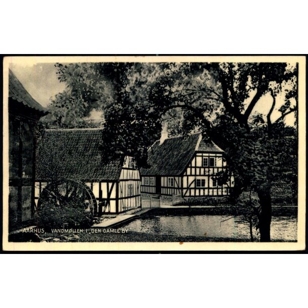 Aarhus - Vandm�llen i Den gamle By - J.J.N. 123928 - Brugt