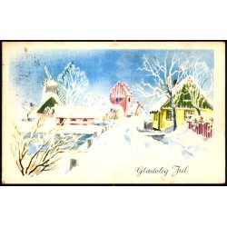 STERBLLE (AALESTRUP) - Posthornsstempel p Postkort