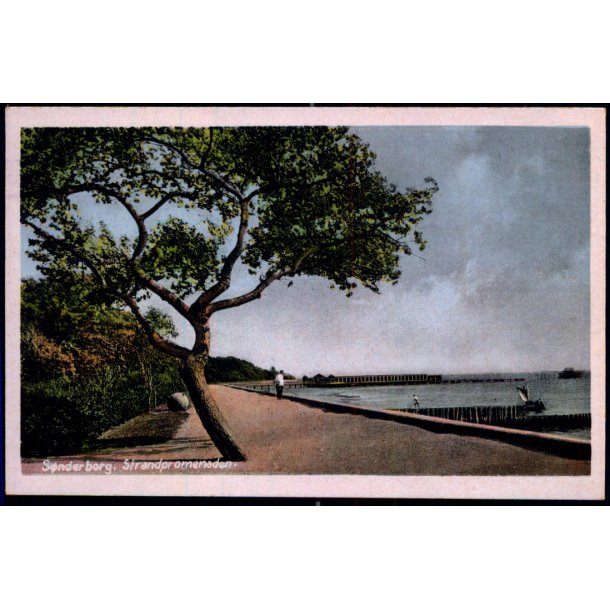S�nderborg - Strandpromenaden - Rudolf Olsen 1292 - Brugt