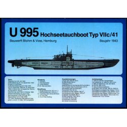U 995 - Hochseetauchboot - UP 2304/54