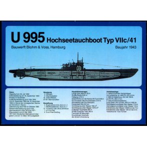 U 995 - Hochseetauchboot - UP 2304/54